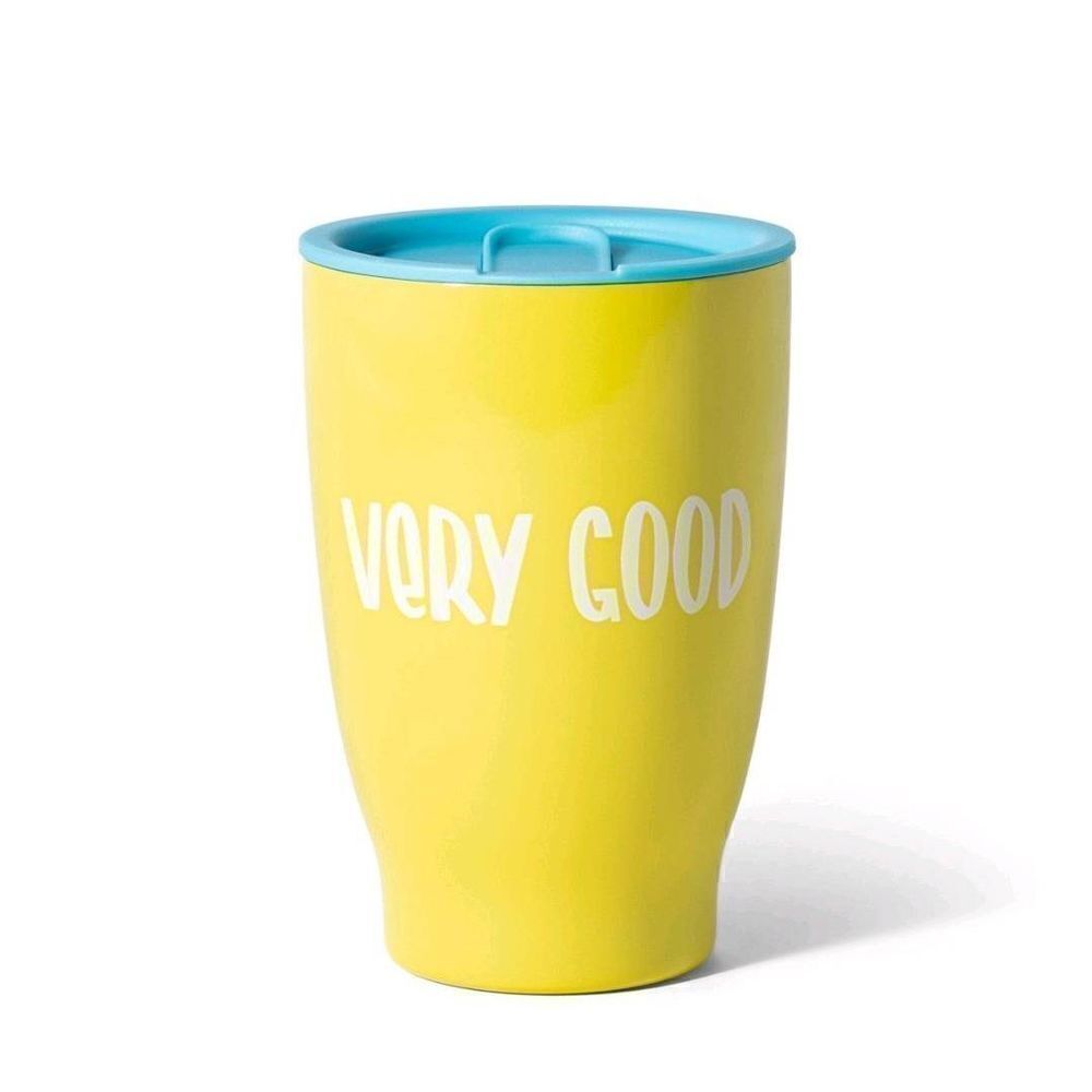 Stainless Steel Wine Tumbler 12 oz Yellow Tabitha Brown for Target